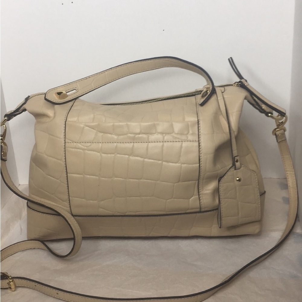 Albert Bellucci Genuine Croc
embossed leather